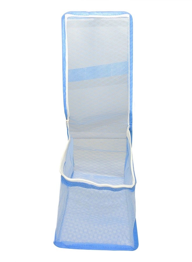 SHOPATHON INDIA Fruit And Vegetable Zip Mesh Storage Bag For Fridge Kitchen Dining Table - Set of 3 pcs - Image 4